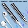 256GB Digital Activated Pen Voice Recorder Espia 4-128G Mini Professional Audio Record Noise Reduce Sound Dictaphone MP3 Player