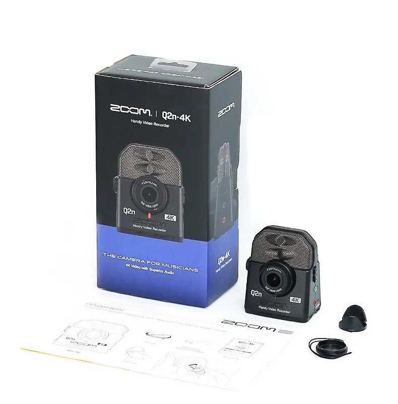 ZOOM Q2N4K Handy Video Recorder 4K Video Audio Recording Machine/Recorder/Camera For Musician Performance And Live Stream ZOOM Q2N4K Handy Video Recorder 4K Video Audio Recording Machine/Recorder/Camera For Musician Performance And Live Stream