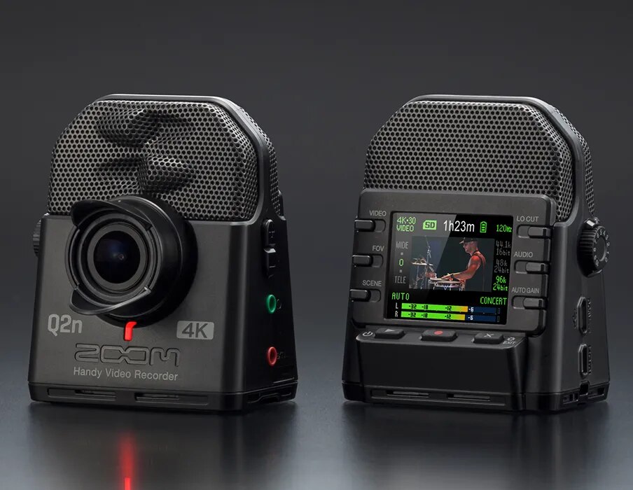 ZOOM Q2N4K Handy Video Recorder 4K Video Audio Recording Machine/Recorder/Camera For Musician Performance And Live Stream ZOOM Q2N4K Handy Video Recorder 4K Video Audio Recording Machine/Recorder/Camera For Musician Performance And Live Stream