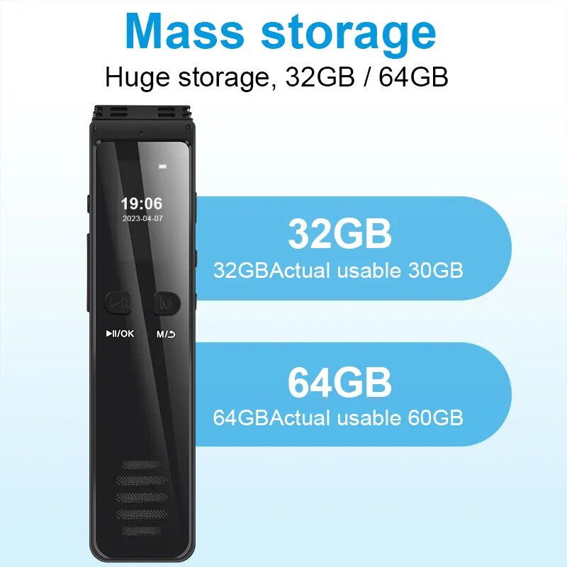 Savetek Voice Activated Digital Audio Recorder 32GB 64GB USB Pen Bluetooth Phone Call Recording A Key Fast REC 3072Kbps Mp3 Play Savetek Voice Activated Digital Audio Recorder 32GB 64GB USB Pen Bluetooth Phone Call Recording A Key Fast REC 3072Kbps Mp3 Play
