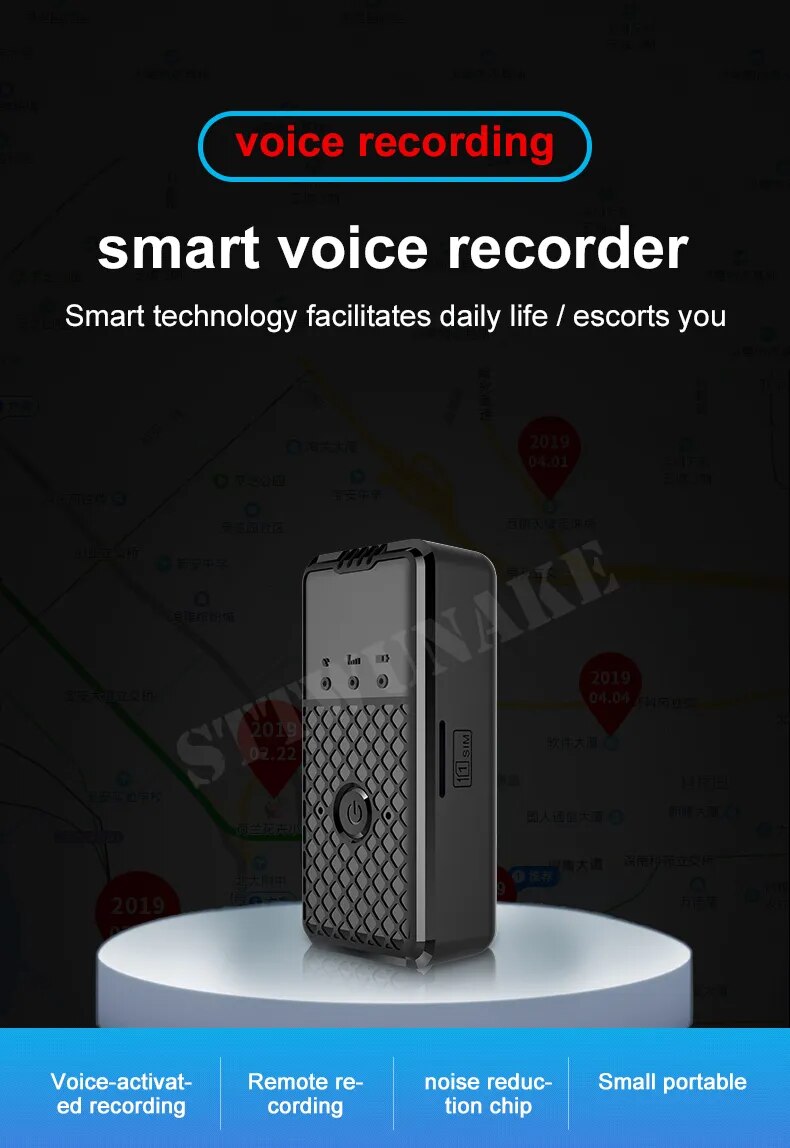 4G Network Mobile APP Control Voice Recorder Sound Activated Mini Recording Device Dictaphone Micro Audio Digital Secret Small 4G Network Mobile APP Control Voice Recorder Sound Activated Mini Recording Device Dictaphone Micro Audio Digital Secret Small
