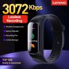 Lenovo C1 Digital Voice Recorder Watch Wireless Sport Bracelet HD Noise Cancelling Audio Recorder Voice Recording Pen Mp3 Player