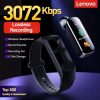 Lenovo C1 Digital Voice Recorder Watch Wireless Sport Bracelet HD Noise Cancelling Audio Recorder Voice Recording Pen Mp3 Player