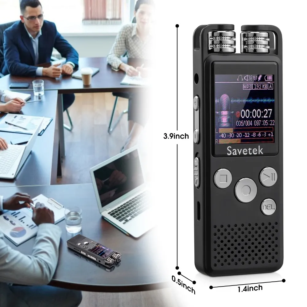 Professional Voice Activated Digital Audio Voice Recorder 8GB 16GB 32G USB Pen Non-Stop 80hr Recording PCM Support TF-Card Professional Voice Activated Digital Audio Voice Recorder 8GB 16GB 32G USB Pen Non-Stop 80hr Recording PCM Support TF-Card