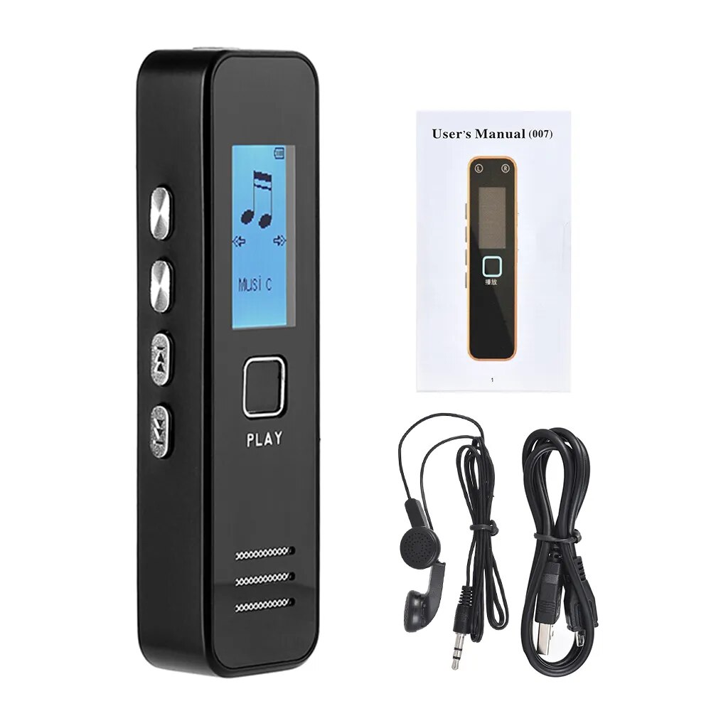 Digital Voice Recorder Recording Pen Audio Dictaphone MP3 Player USB for Meeting Continuous Recording for 20 Hours without Memor