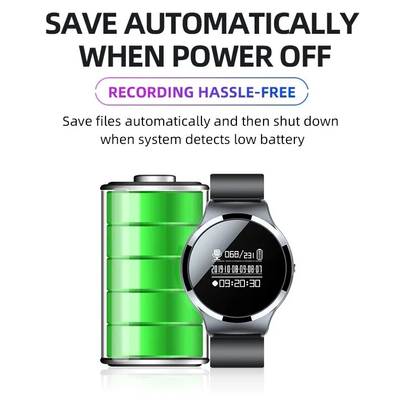 S8 Watch Activated Digital Voice Recorder 4-32GB HD Noise Cancel Smart Bracelet Recorder Mini Usb Disk Sound Dictaphone Mp3 Play S8 Watch Activated Digital Voice Recorder 4-32GB HD Noise Cancel Smart Bracelet Recorder Mini Usb Disk Sound Dictaphone Mp3 Play