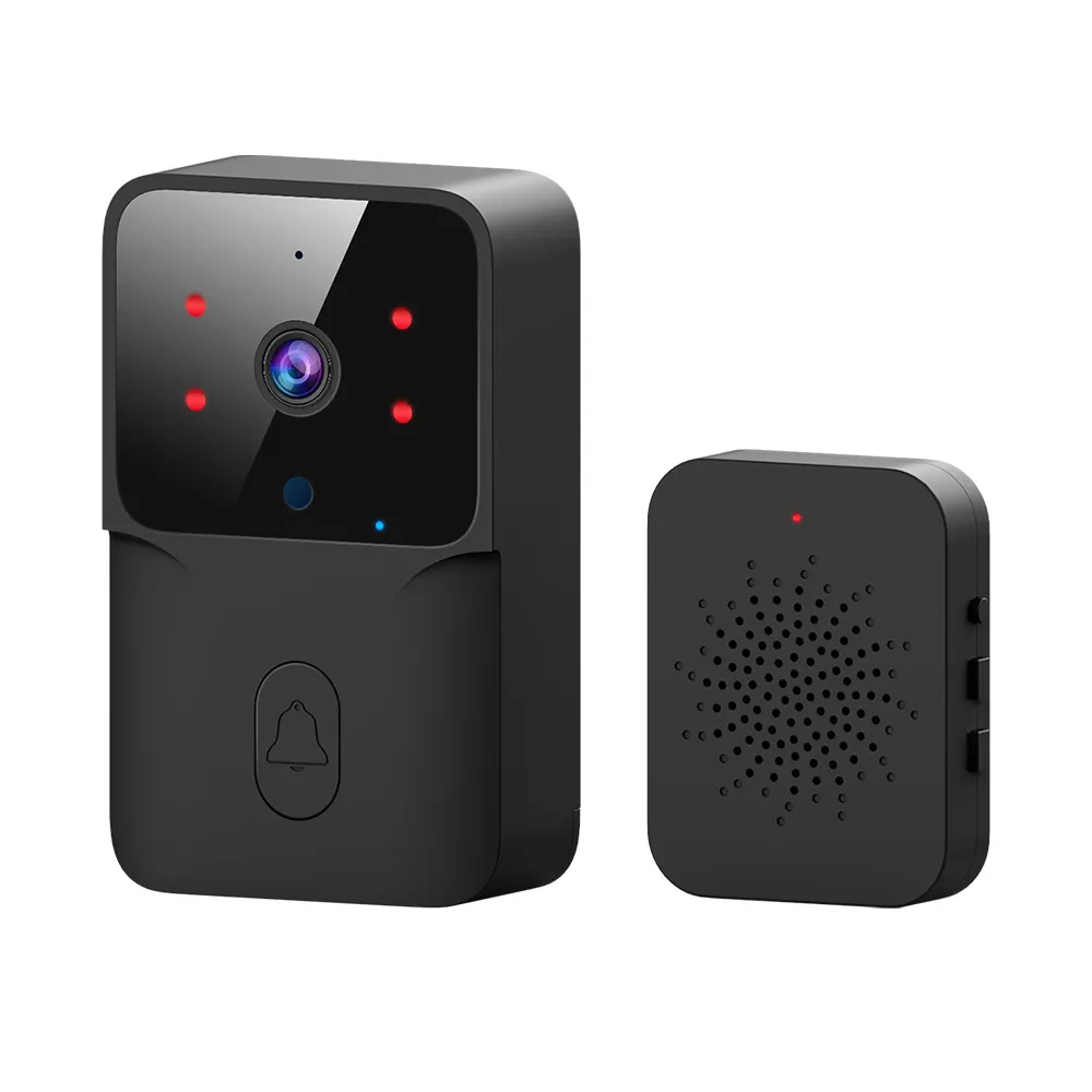 Tuya WiFi Video Doorbell Wireless HD Camera PIR Motion Detection IR Alarm Security Smart Home Door Bell WiFi Intercom for Home