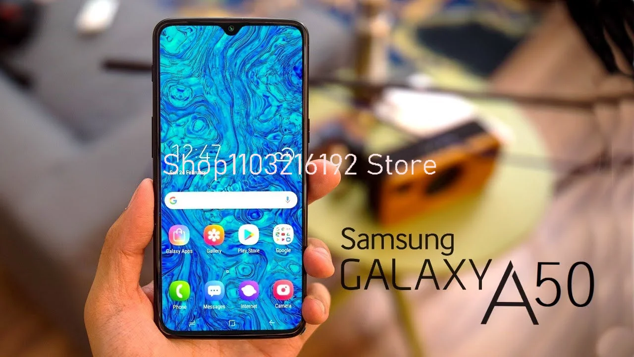 Unused Samsung Galaxy A50 SM-A505U 64GB+4GB RAM 25MP LTE Unlocked Smartphone