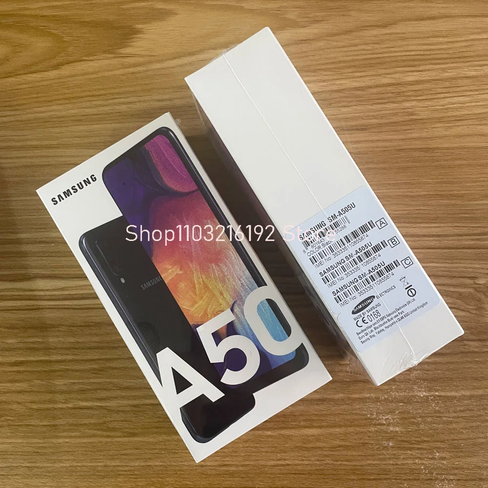Unused Samsung Galaxy A50 SM-A505U 64GB+4GB RAM 25MP LTE Unlocked Smartphone