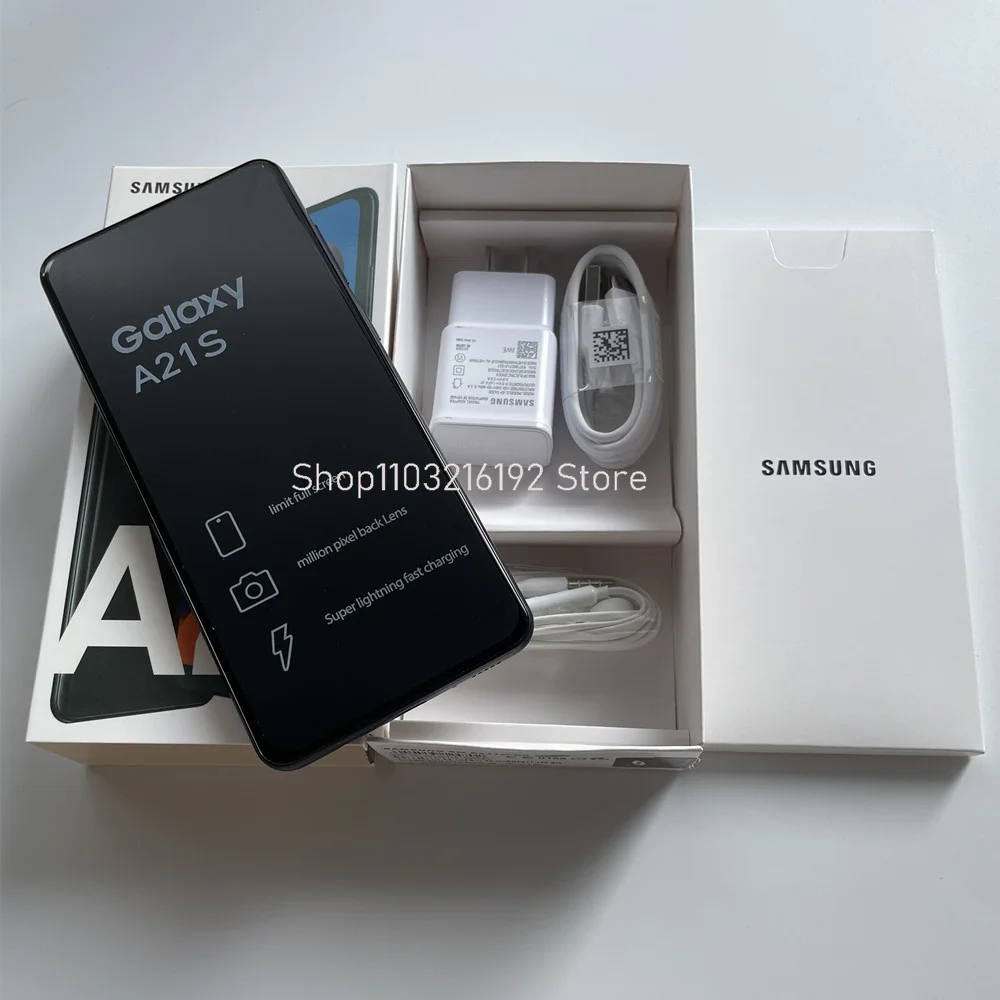 Samsung Galaxy A21s Dual Sim 32GB/ 64GB/ 128GB Unlocked Smartphone- Sealed Unused Original Samsung Galaxy A21s Dual Sim 32GB/ 64GB/ 128GB Unlocked Smartphone- Sealed Unused Original