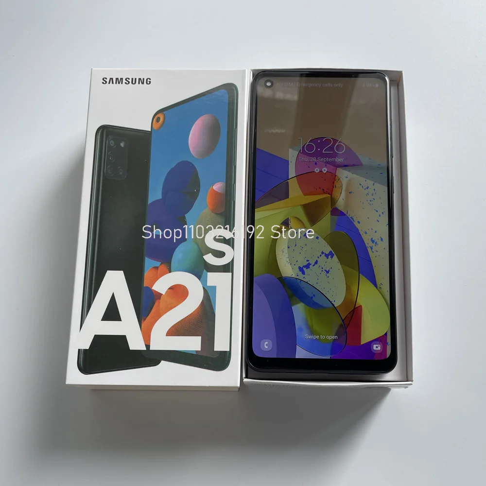 Samsung Galaxy A21s Dual Sim 32GB/ 64GB/ 128GB Unlocked Smartphone- Sealed Unused Original Samsung Galaxy A21s Dual Sim 32GB/ 64GB/ 128GB Unlocked Smartphone- Sealed Unused Original
