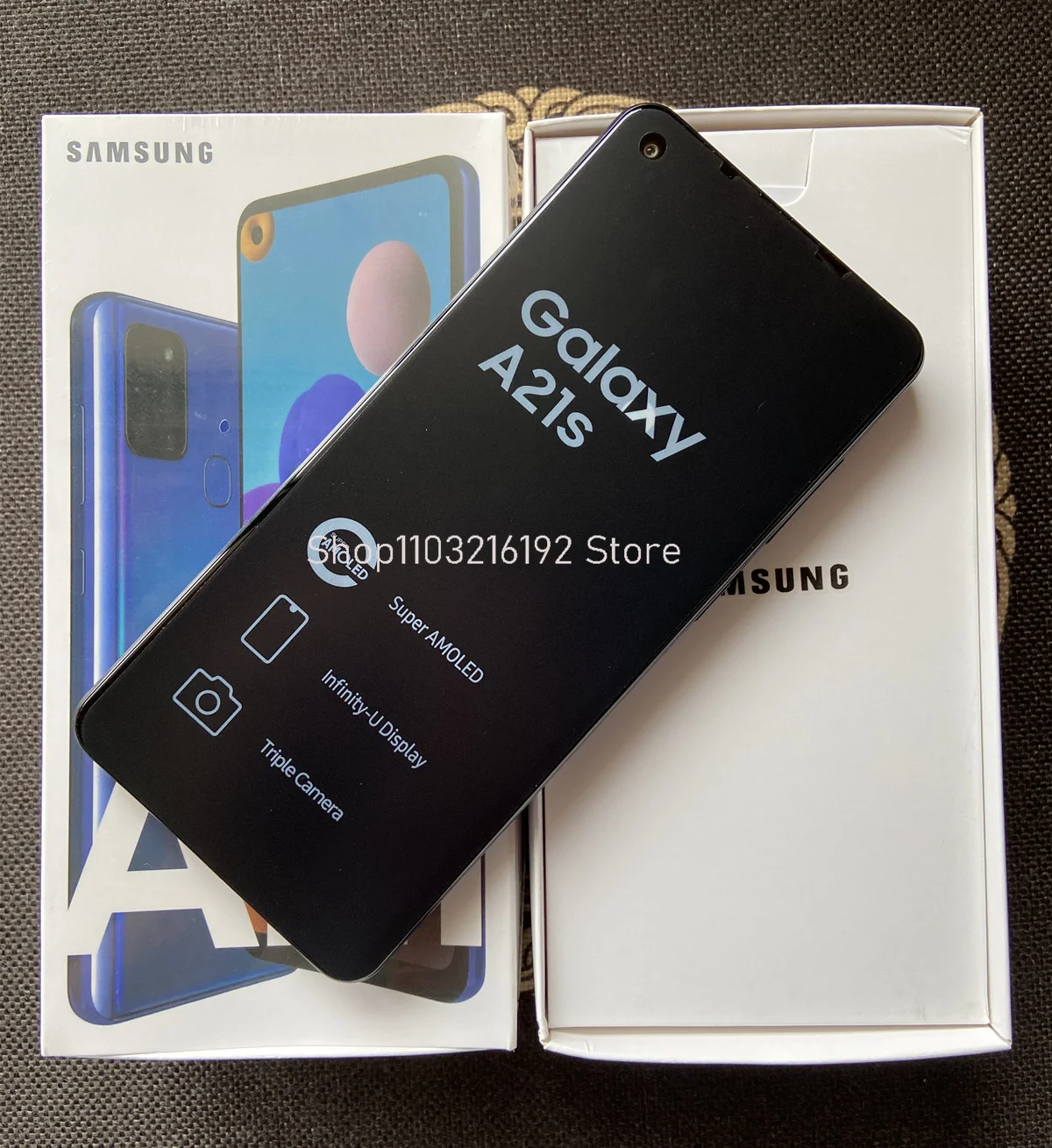 Samsung Galaxy A21s Dual Sim 32GB/ 64GB/ 128GB Unlocked Smartphone- Sealed Unused Original Samsung Galaxy A21s Dual Sim 32GB/ 64GB/ 128GB Unlocked Smartphone- Sealed Unused Original