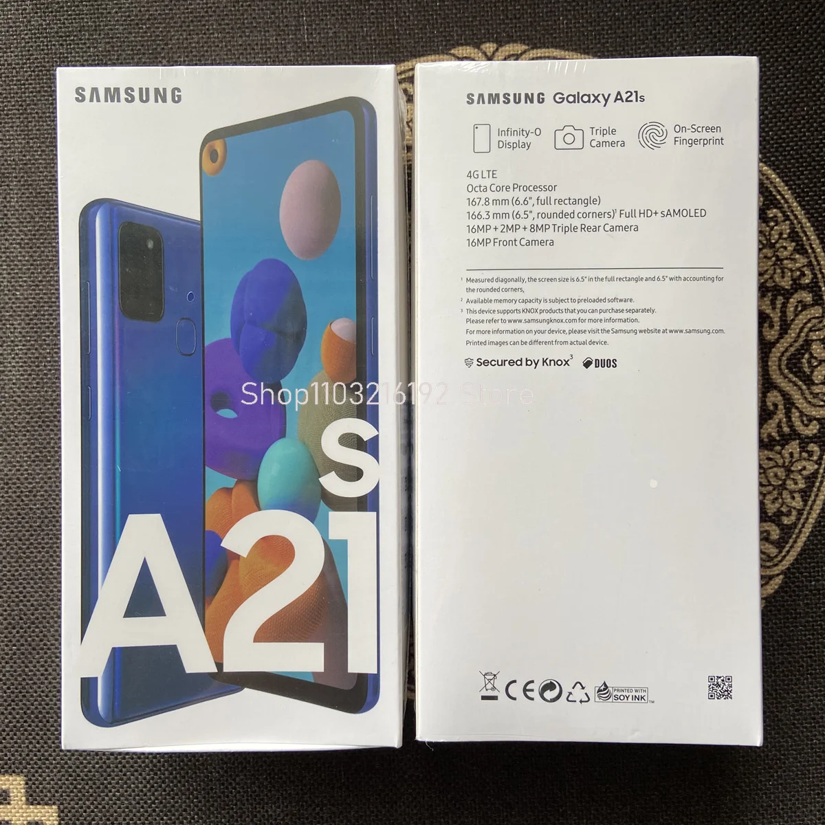 Samsung Galaxy A21s Dual Sim 32GB/ 64GB/ 128GB Unlocked Smartphone- Sealed Unused Original Samsung Galaxy A21s Dual Sim 32GB/ 64GB/ 128GB Unlocked Smartphone- Sealed Unused Original