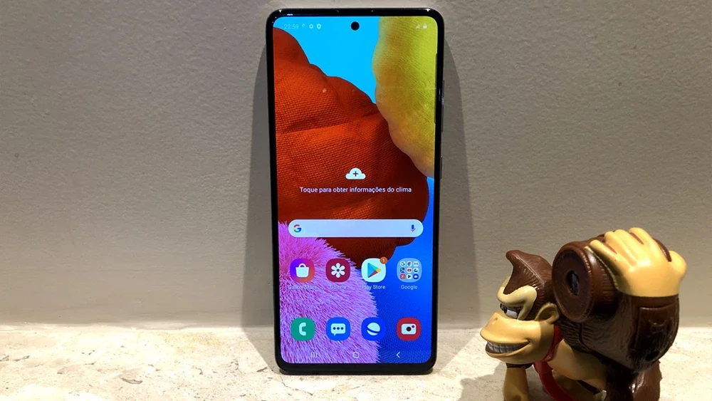 Original Samsung Galaxy A51 A516U 5G Mobile Phone 6.5