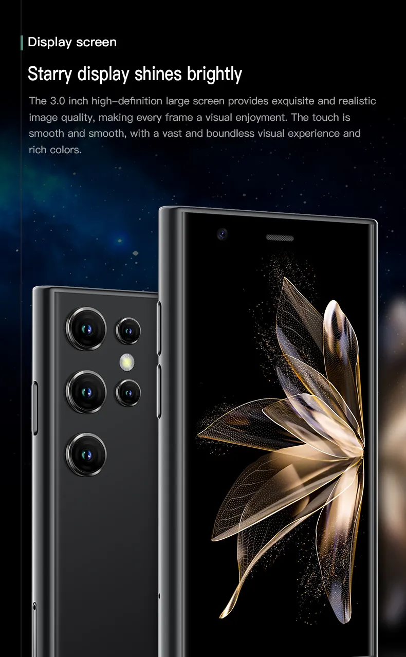 SOYES S23 Pro Mini Smartphone 2GB+16GB front and rear HD camera mini small phone