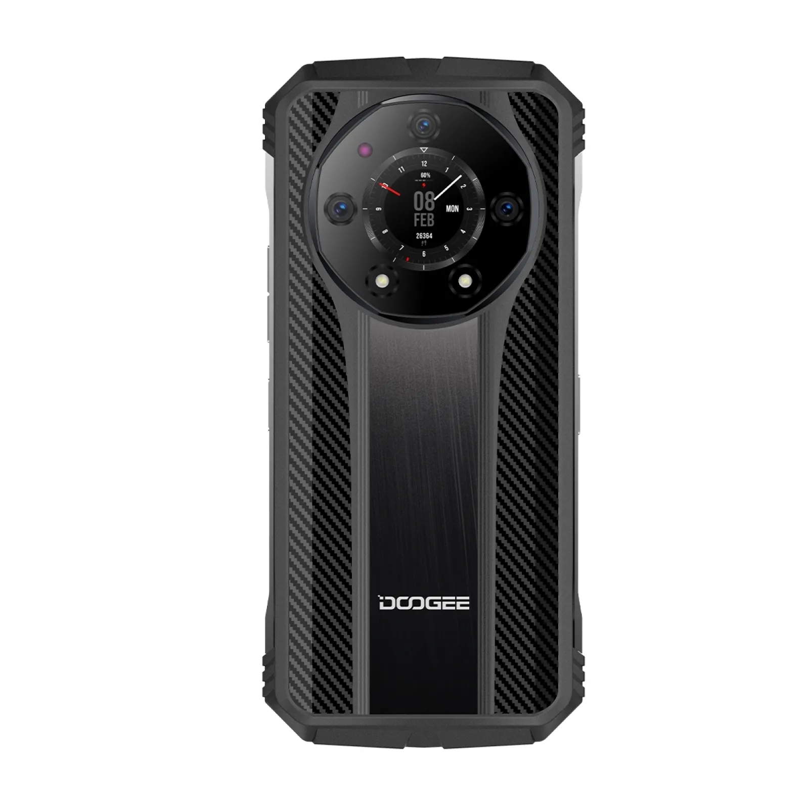 DOOGEE S110 12GB+256GB Rugged Phone 6.58” FHD Waterdrop Screen Android 13 Helio G99 66W Fast Charging 10800mAh 4G Smartphone
