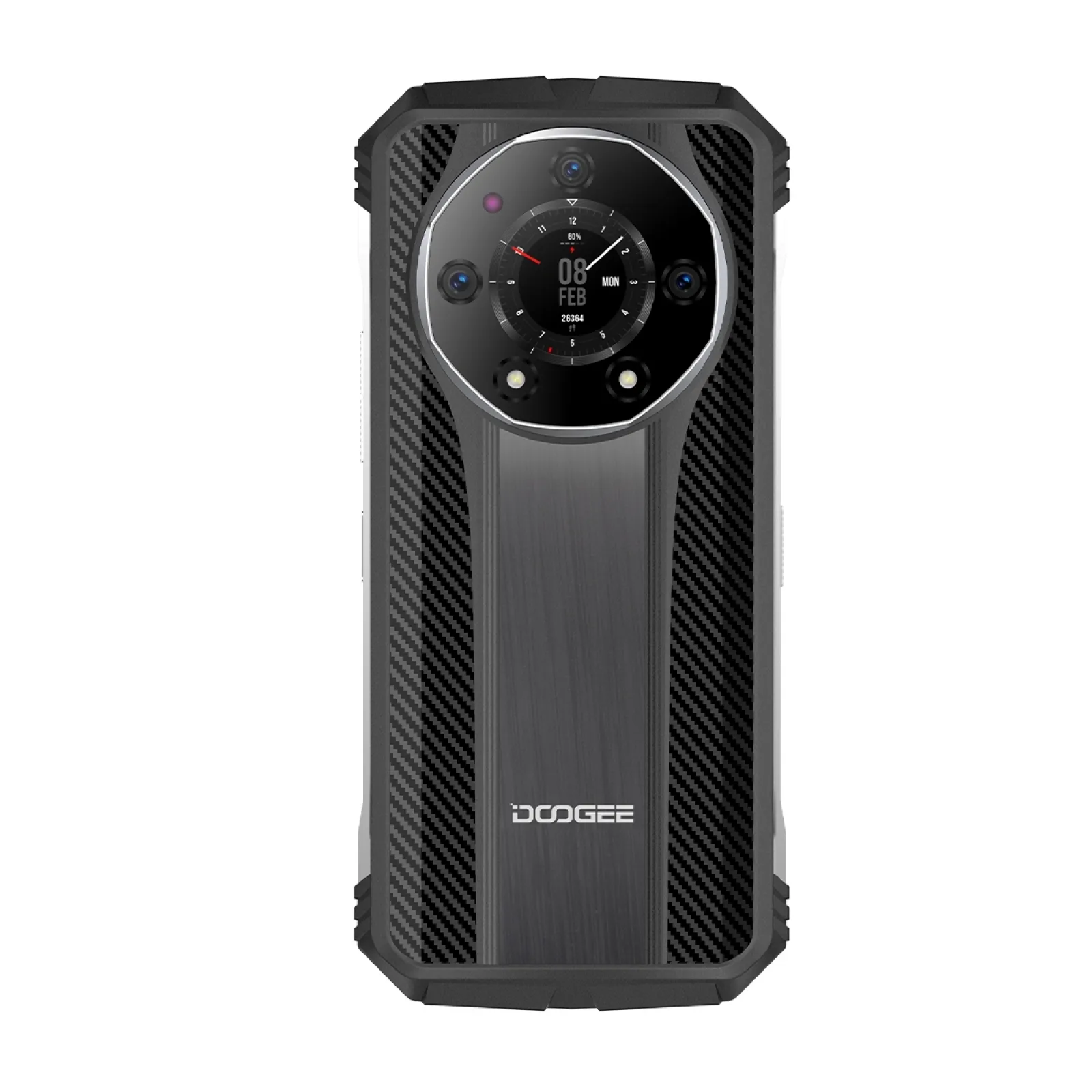 DOOGEE S110 12GB+256GB Rugged Phone 6.58” FHD Waterdrop Screen Android 13 Helio G99 66W Fast Charging 10800mAh 4G Smartphone