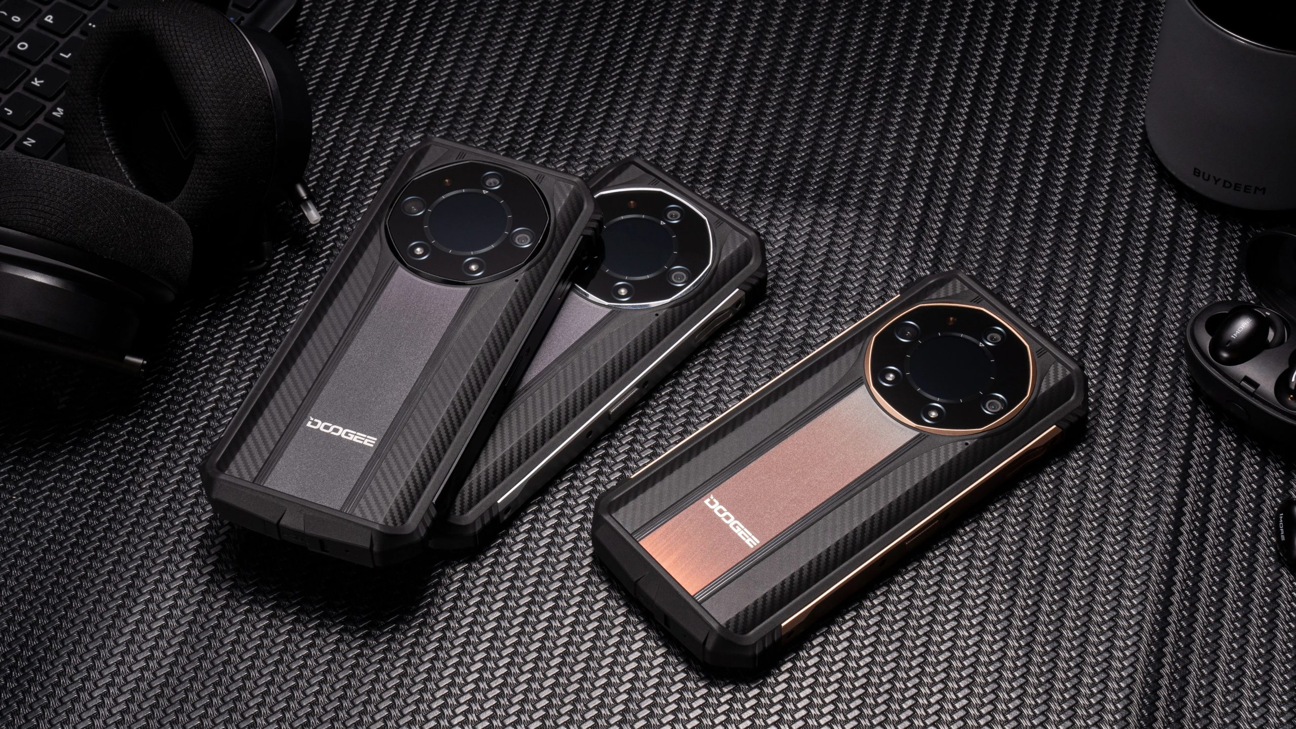 DOOGEE S110 Rugged Waterproof Smartphones Helio G99 Octa-core 12GB+256GB 6.58Inch FHD Mobile Phone 66W Fast Charge 10800mAh NFC