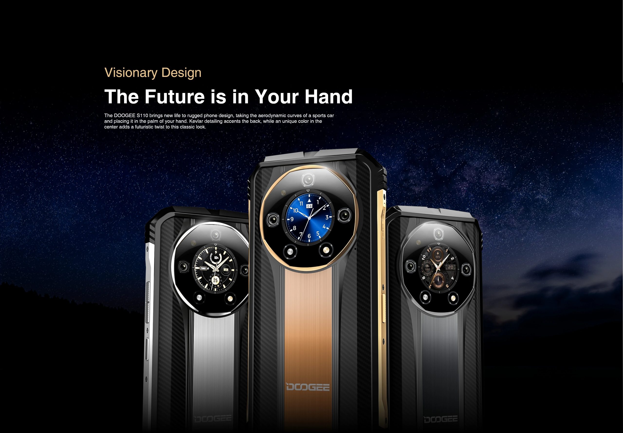 DOOGEE S110 Rugged Waterproof Smartphones Helio G99 Octa-core 12GB+256GB 6.58Inch FHD Mobile Phone 66W Fast Charge 10800mAh NFC DOOGEE S110 Rugged Waterproof Smartphones Helio G99 Octa-core 12GB+256GB 6.58Inch FHD Mobile Phone 66W Fast Charge 10800mAh NFC