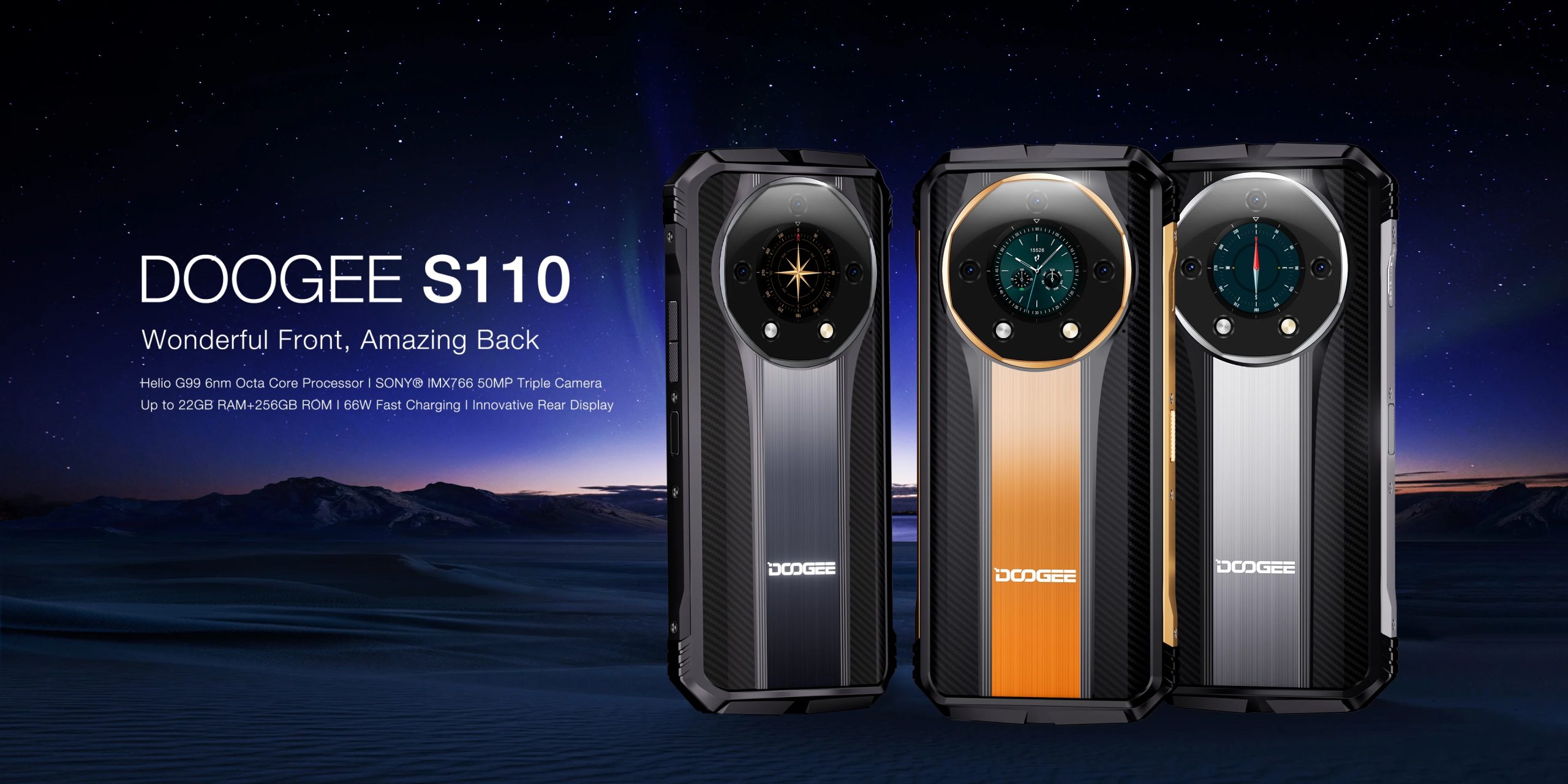 DOOGEE S110 Rugged Waterproof Smartphones Helio G99 Octa-core 12GB+256GB 6.58Inch FHD Mobile Phone 66W Fast Charge 10800mAh NFC DOOGEE S110 Rugged Waterproof Smartphones Helio G99 Octa-core 12GB+256GB 6.58Inch FHD Mobile Phone 66W Fast Charge 10800mAh NFC