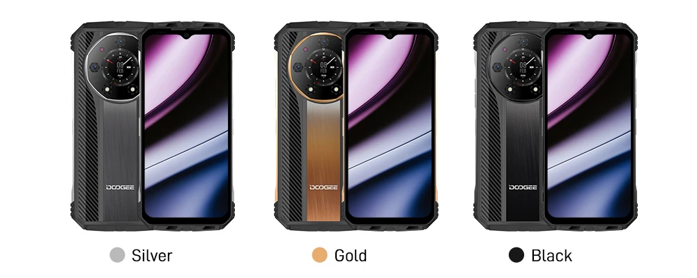 DOOGEE S110 Rugged Waterproof Smartphones Helio G99 Octa-core 12GB+256GB 6.58Inch FHD Mobile Phone 66W Fast Charge 10800mAh NFC