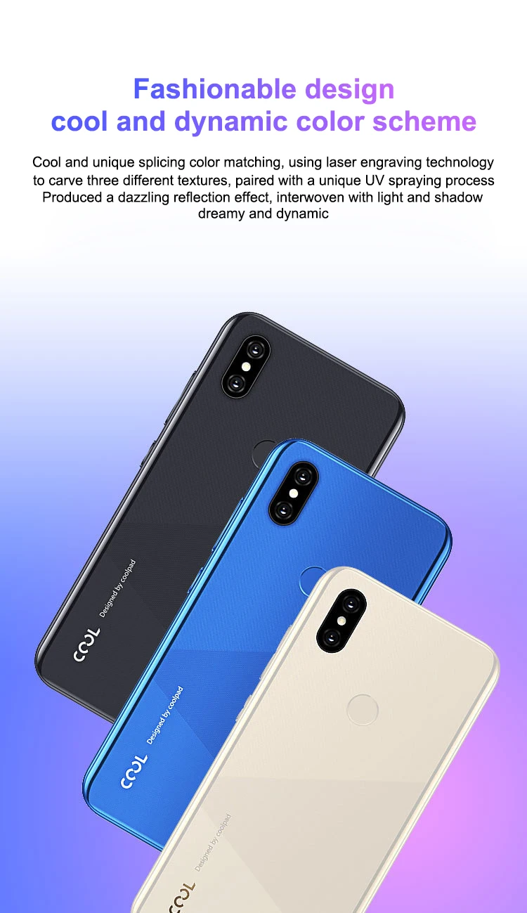 Coolpad Cool 9A Smartphone Android Global Version 5.71 inch 8 Core 4G Network 64GB ROM 4GB RAM 3000mAh Mobile phones Google