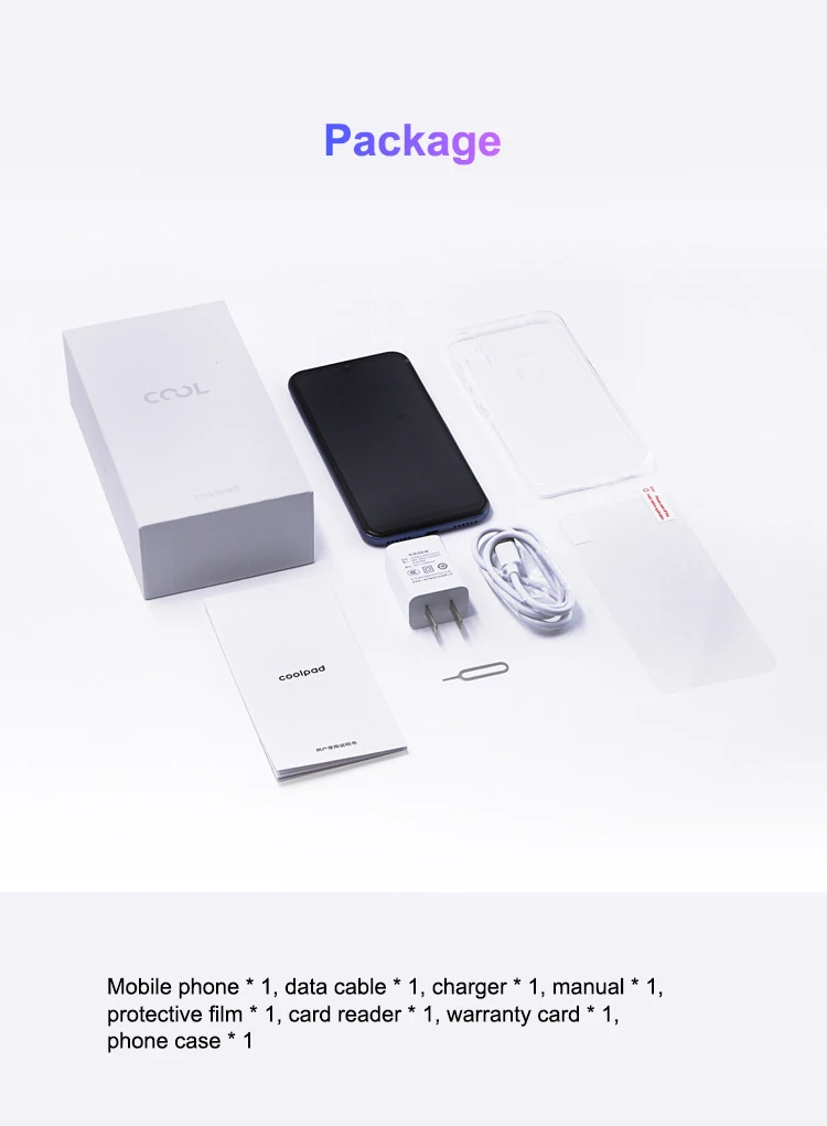 Coolpad Cool 9A Smartphone Android Global Version 5.71 inch 8 Core 4G Network 64GB ROM 4GB RAM 3000mAh Mobile phones Google