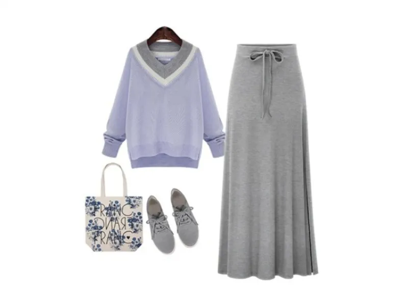 Plus Size A-line Cotton Skirts Hip Slim Women Casual Skirts Irregular Elastic Waist Long Loose Sheds Skirts Bowknot Skirts