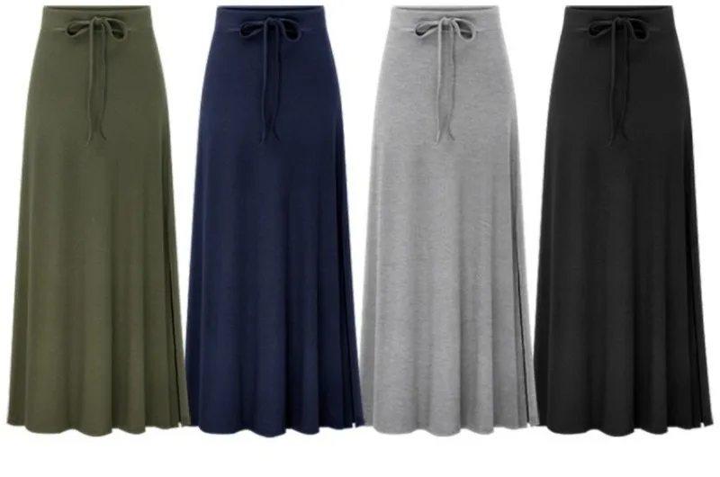 Plus Size A-line Cotton Skirts Hip Slim Women Casual Skirts Irregular Elastic Waist Long Loose Sheds Skirts Bowknot Skirts Plus Size A-line Cotton Skirts Hip Slim Women Casual Skirts Irregular Elastic Waist Long Loose Sheds Skirts Bowknot Skirts