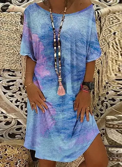 Plus Size Women Clothing L-5XL Sleeve Skirt Round Neck Slim Jacquard Dress Tops Four Seasons Everything Print Short Sleeve Plus Size Women Clothing L-5XL Sleeve Skirt Round Neck Slim Jacquard Dress Tops Four Seasons Everything Print Short Sleeve