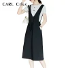CARL CRIUS Casual Fashion Dress Women's 2023 New Slim Plus Size Fashionable Set Skirt Fashionable and Age Reducing Skirt