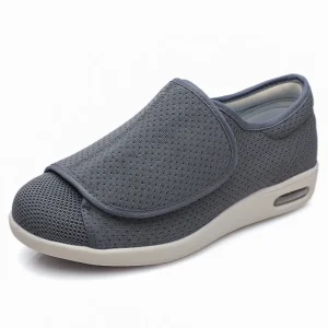 XIHAHA New Casual Orthopedics Wide Feet Swollen Shoes Thumb Eversion Adjusting Soft Comfortable Diabetic Shoes Walking Shoes