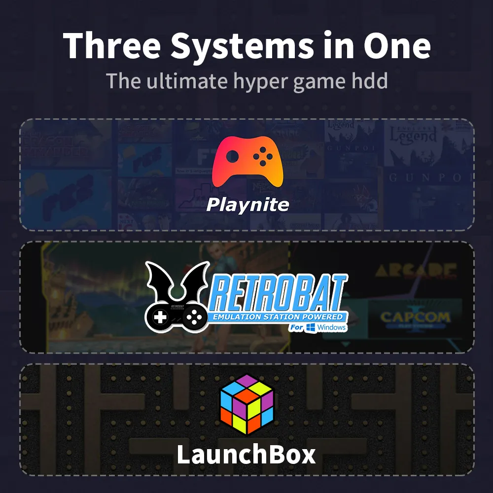 5T Ext HDD Retro Game Console Retrobat&Playnite&Launchbox for 60000+AAA/3D/Retro Games for PS4/PS3/X BOX Plug&Play Win 8.1/10/11 5T Ext HDD Retro Game Console Retrobat&Playnite&Launchbox for 60000+AAA/3D/Retro Games for PS4/PS3/X BOX Plug&Play Win 8.1/10/11