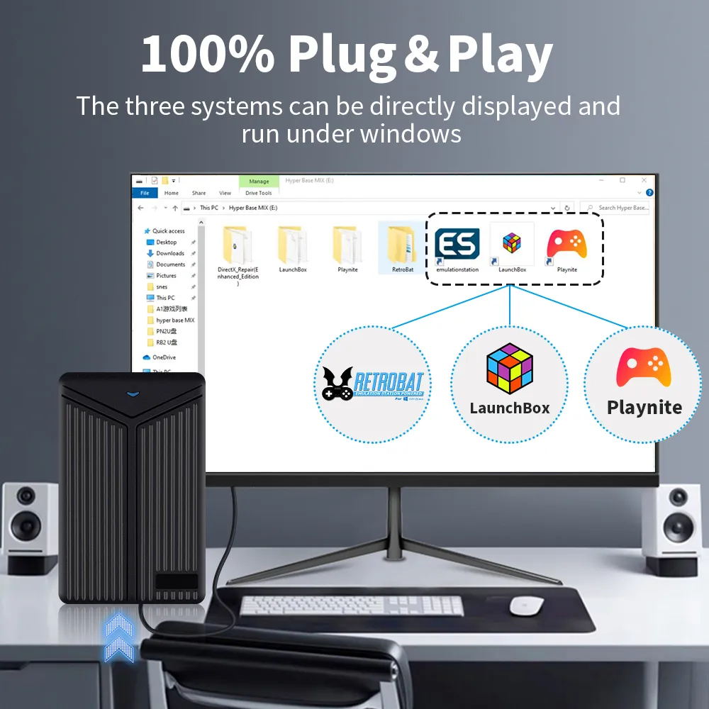 5T Ext HDD Retro Game Console Retrobat&Playnite&Launchbox for 60000+AAA/3D/Retro Games for PS4/PS3/X BOX Plug&Play Win 8.1/10/11 5T Ext HDD Retro Game Console Retrobat&Playnite&Launchbox for 60000+AAA/3D/Retro Games for PS4/PS3/X BOX Plug&Play Win 8.1/10/11
