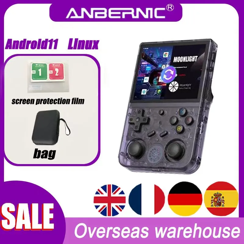 Retroid Pocket 3 Plus Official store Handhelds 4.7 inch video game 4G+128GB RP3+ Android 11 HDMI HD PS2 portable console PSP 3DS