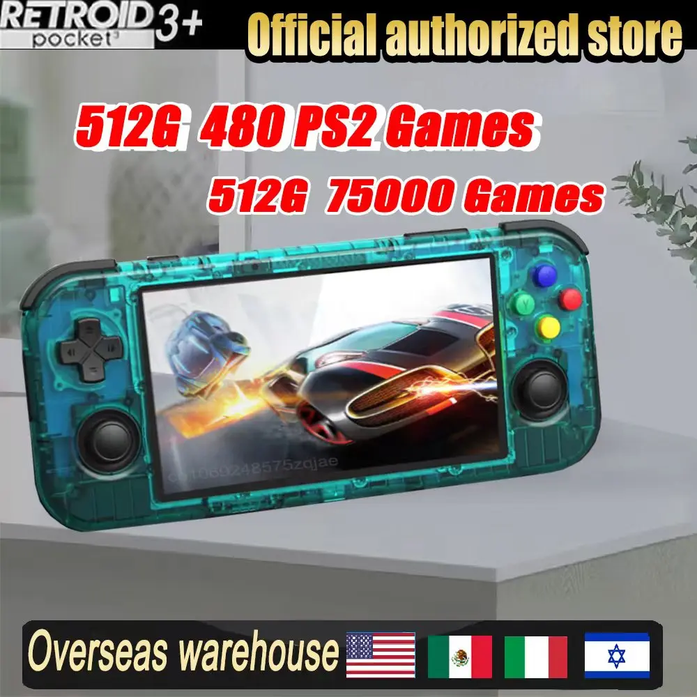 Retroid Pocket 3 Plus Official store Handhelds 4.7 inch video game 4G+128GB RP3+ Android 11 HDMI HD PS2 portable console PSP 3DS Retroid Pocket 3 Plus Official store Handhelds 4.7 inch video game 4G+128GB RP3+ Android 11 HDMI HD PS2 portable console PSP 3DS