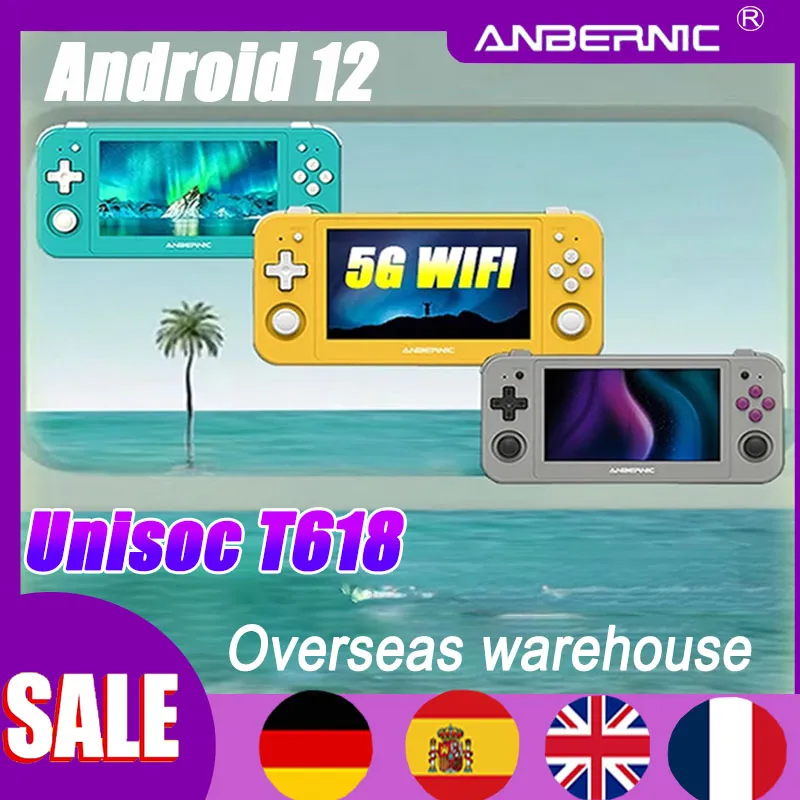 Retroid Pocket 3 Plus Official store Handhelds 4.7 inch video game 4G+128GB RP3+ Android 11 HDMI HD PS2 portable console PSP 3DS