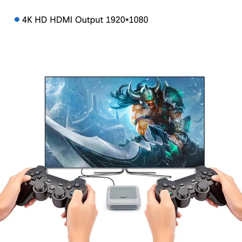Retro WiFi Super Console X Pro 4K HD TV Video Game Consoles For PSP/PS1/N64/DC With 50000+ Games With 2.4G Wireless Controllers