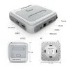 Retro WiFi Super Console X Pro 4K HD TV Video Game Consoles For PSP/PS1/N64/DC With 50000+ Games With 2.4G Wireless Controllers