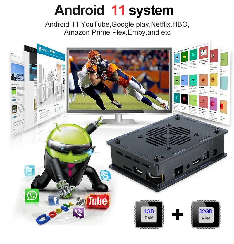 TSINGO Super Console X Max Plus 4K HD WiFi Retro TV Video Game Player 97000+ Games For PSP/DC/PS1/N64/SS Dual System S905X4 CPU