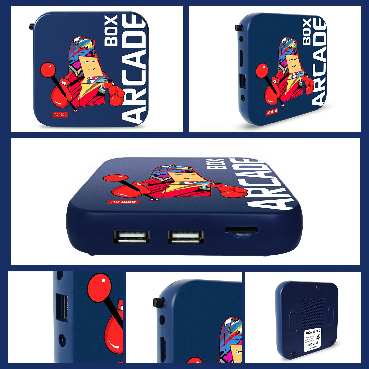 Video Game Console for N64/PS1/DC/SEGA/PSP Emulator Console Arcade Box Plug and Play 4K HD Retro Video Games with 4 Controllers Video Game Console for N64/PS1/DC/SEGA/PSP Emulator Console Arcade Box Plug and Play 4K HD Retro Video Games with 4 Controllers