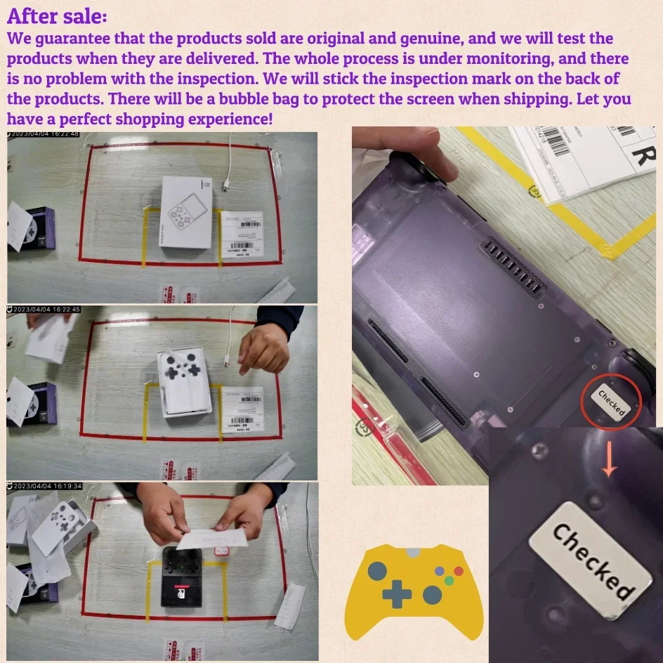 ANBERNIC RG35XX Plus 3.5 Inch Video Games Support Wireless Controlle Retro Handheld Game Player Console Classic  Output PSP Gift