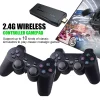 2023 4K Video Game Console 2.4G Double Wireless Controller Game Stick 10000 Games 64 32GB Retro Games For PS1 4 Boy Gift New
