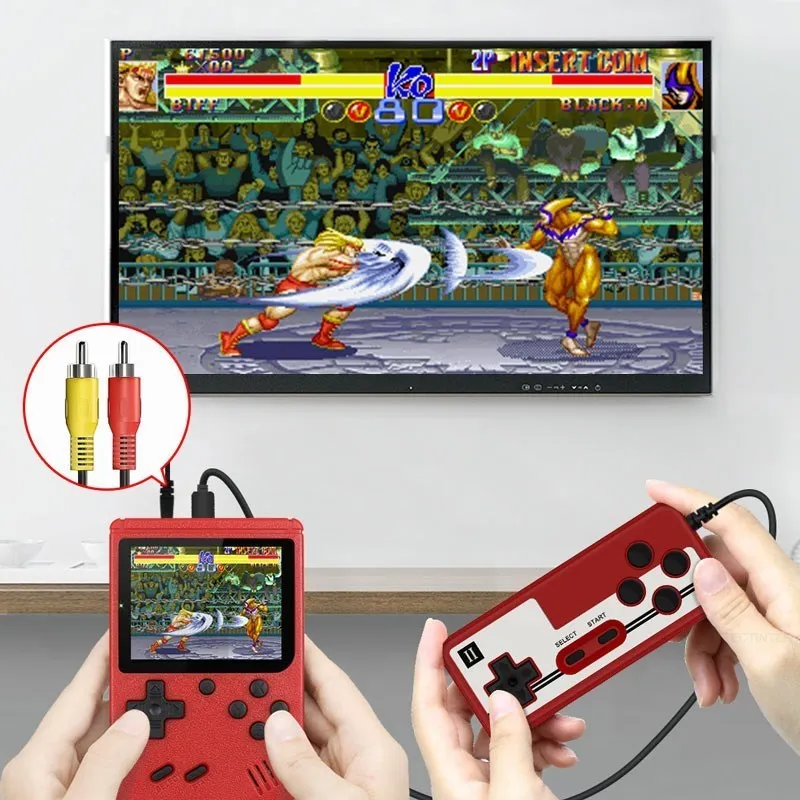Retro Portable Mini Handheld Video Game Console 8-Bit 3.0 Inch Color LCD Kids Color Game Player Built-in 400 games Retro Portable Mini Handheld Video Game Console 8-Bit 3.0 Inch Color LCD Kids Color Game Player Built-in 400 games
