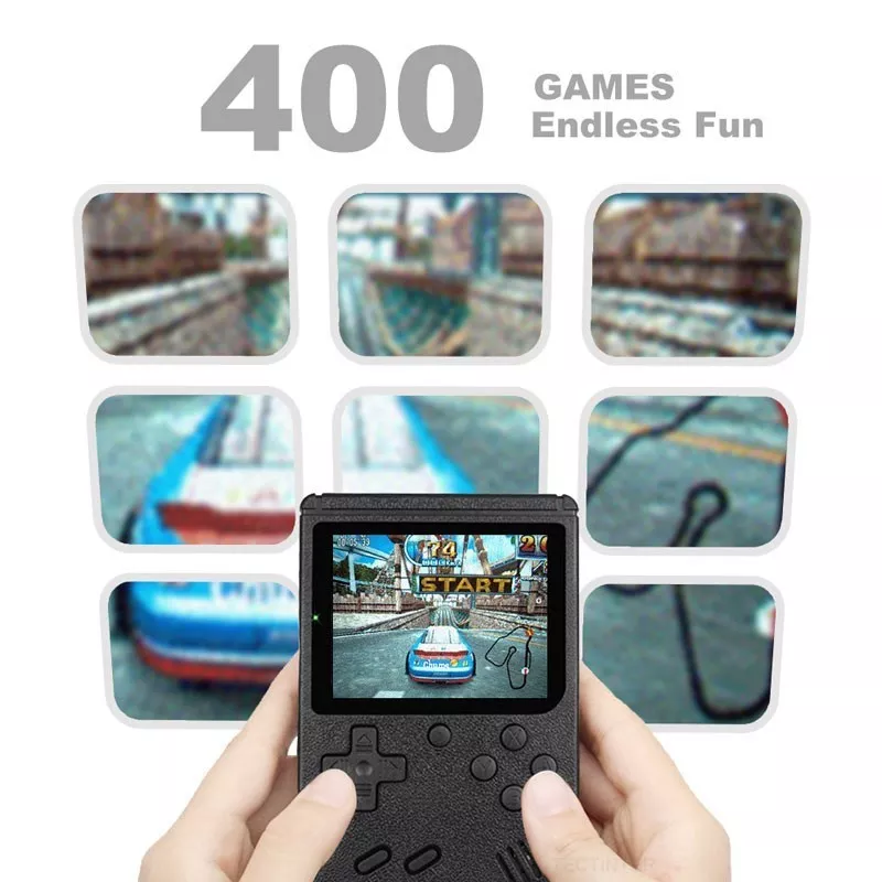 Retro Portable Mini Handheld Video Game Console 8-Bit 3.0 Inch Color LCD Kids Color Game Player Built-in 400 games Retro Portable Mini Handheld Video Game Console 8-Bit 3.0 Inch Color LCD Kids Color Game Player Built-in 400 games