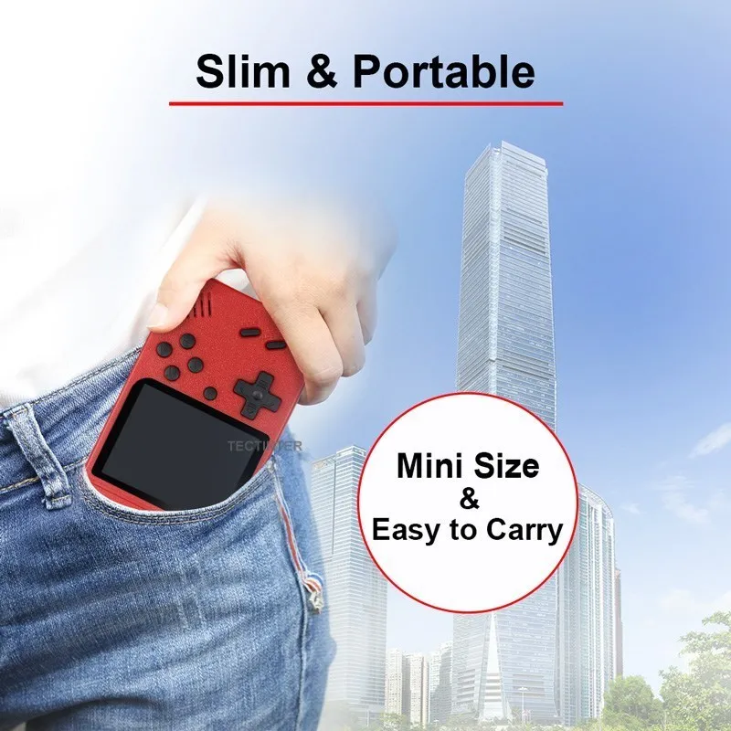 Retro Portable Mini Handheld Video Game Console 8-Bit 3.0 Inch Color LCD Kids Color Game Player Built-in 400 games Retro Portable Mini Handheld Video Game Console 8-Bit 3.0 Inch Color LCD Kids Color Game Player Built-in 400 games