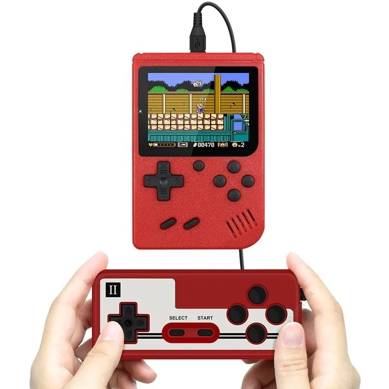 Retro Portable Mini Handheld Video Game Console 8-Bit 3.0 Inch Color LCD Kids Color Game Player Built-in 400 games Retro Portable Mini Handheld Video Game Console 8-Bit 3.0 Inch Color LCD Kids Color Game Player Built-in 400 games