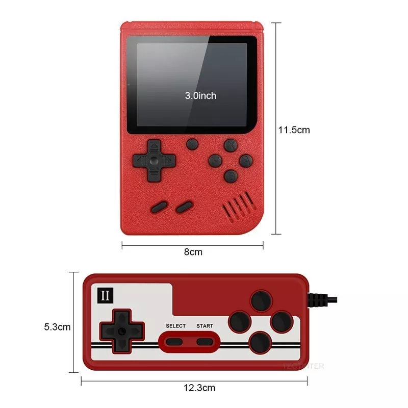 Retro Portable Mini Handheld Video Game Console 8-Bit 3.0 Inch Color LCD Kids Color Game Player Built-in 400 games Retro Portable Mini Handheld Video Game Console 8-Bit 3.0 Inch Color LCD Kids Color Game Player Built-in 400 games