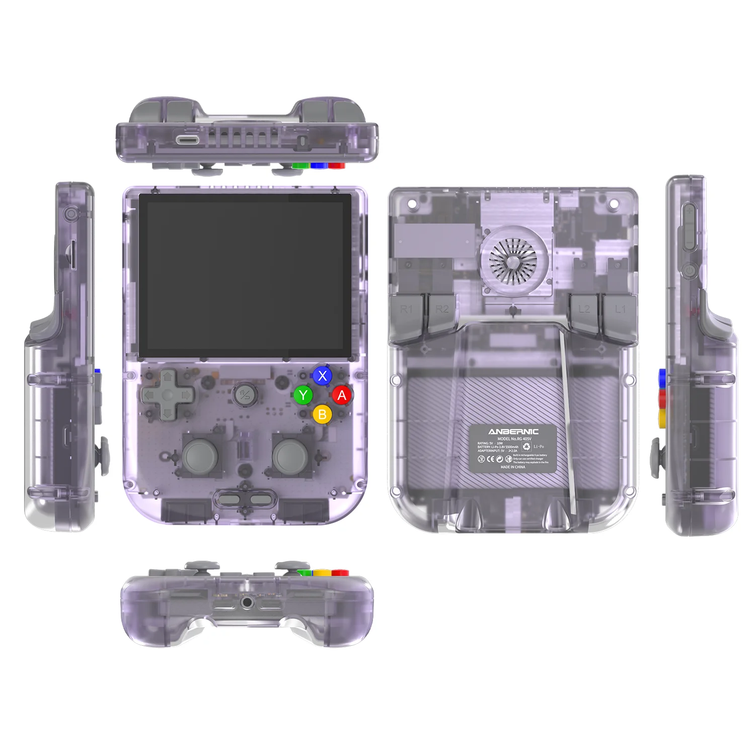 ANBERNIC RG35XX RG353V RG405V Vertical Portable Retro Handheld Game Console IPS Screen 4000 Games Plug&Play Christmas Gift Kids