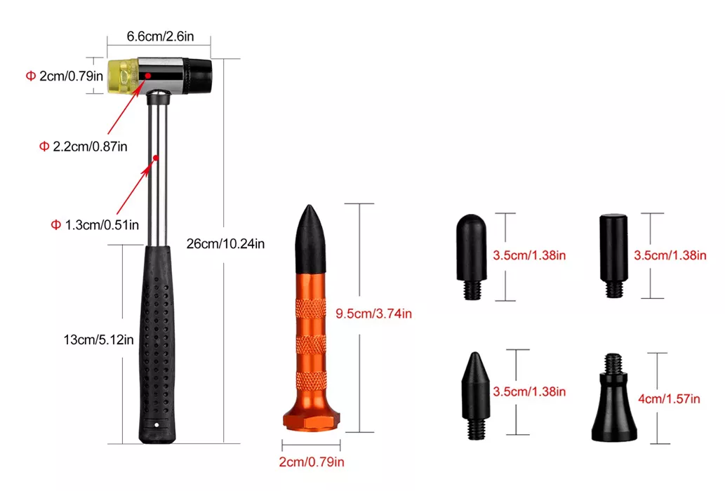 Super PDR Car Dent Repair Tools Dent Removal kits Paintless Dent Repair Auto Body Dent Puller Kit for Car Super PDR Car Dent Repair Tools Dent Removal kits Paintless Dent Repair Auto Body Dent Puller Kit for Car